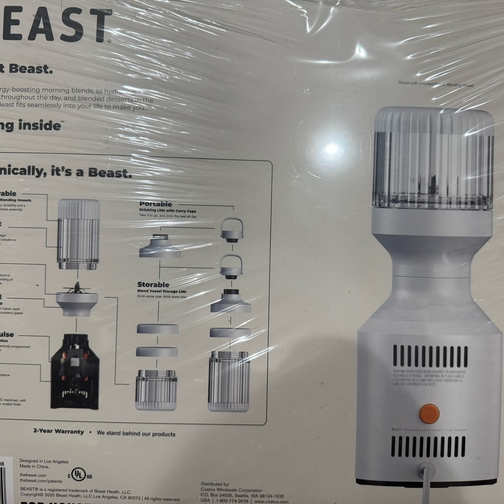 BEAST FASHION Kitchen Tool - White and Black